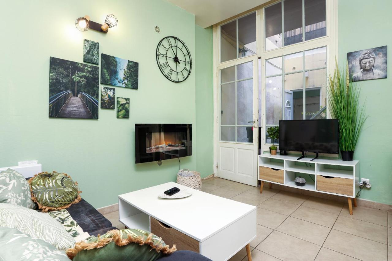 Les Bulles Medievales - Appartement Dedie Au Bien Etre Avec Spa - Netflix Et Wifi - Climatisation カルカソンヌ エクステリア 写真